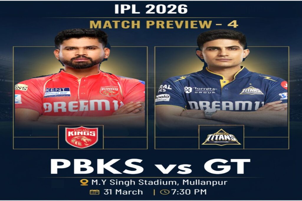PBKS vs GT IPL 2026 Prediction and Preview