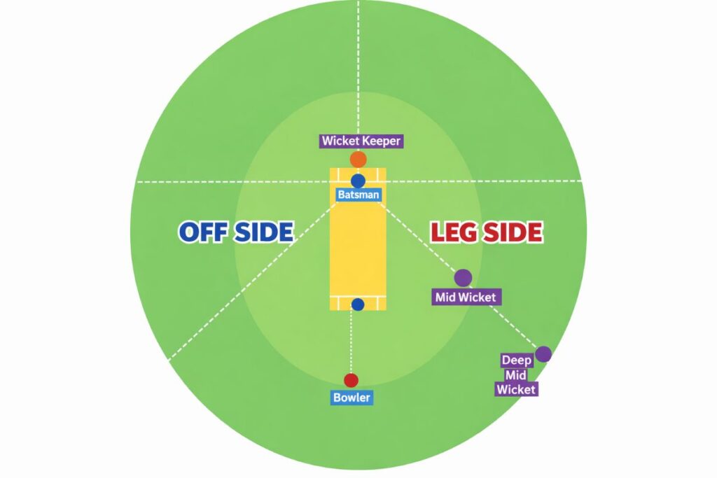 What is deep midwicket in cricket - fielding position explained