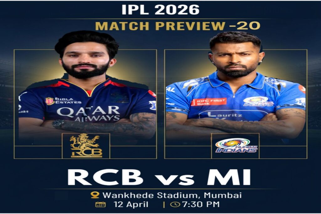 RCB vs MI Prediction IPL 2026