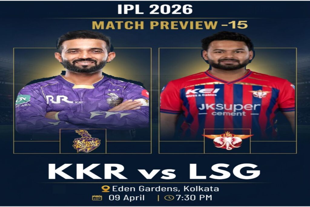 KKR vs LSG Prediction IPL 2026